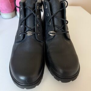 Timberland Black Leather Boots